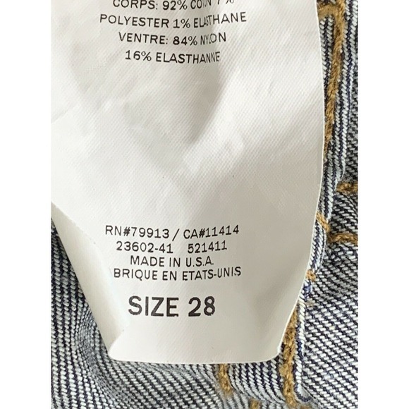 A Pea in the Pod J Brand Maternity Blue Jeans Boot - Picture 6 of 10